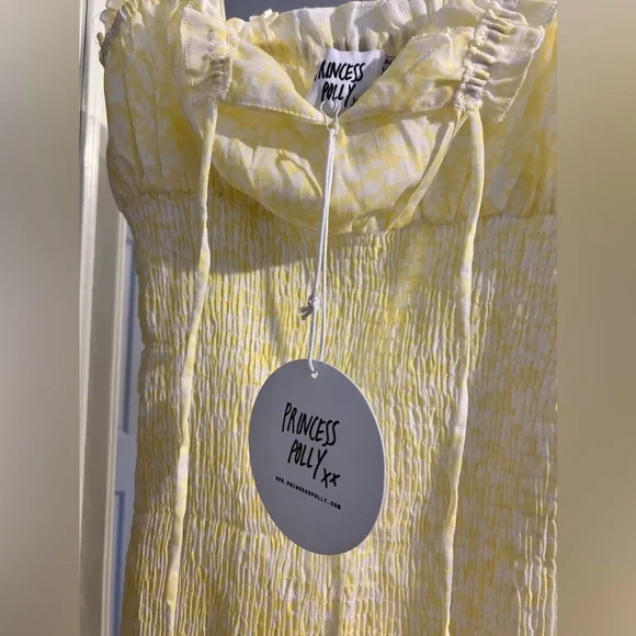 NWT yellow floral dress!! - Picture 2 of 7